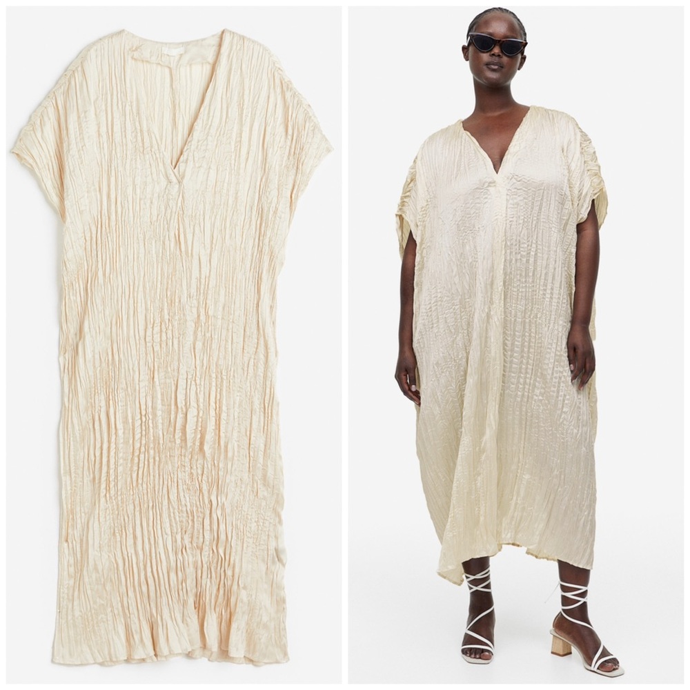 H&M Cream Caftan